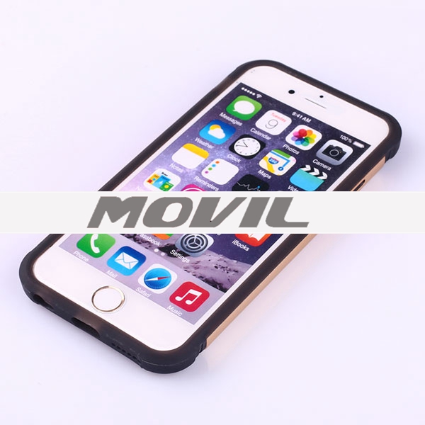 NP-2167 Combinación tpu   pc funda para Apple iPhone 6-3